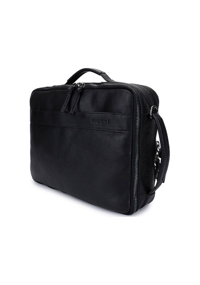 Bruno Shoes Bruno Rossi Bag Erkek Hakiki Deri Siyah Sırt Çantası 1048 331 Erk Canta Sk24-25 Nero Siyah