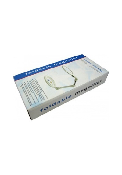 2x -6x 130 MM Led Büyüteç Hd Masaüstü Bakım Okuma Gözlükleri Katlanabilir Işık Büyüteç