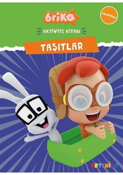 Briko Taşıtlar / Çıkartmalı Aktivite Kitabı Serisi