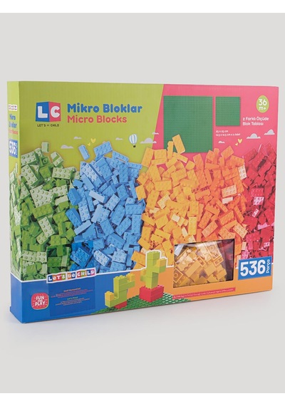 Let's Be Child Mikro Bloklar 536 Prç. - Standart H3904129826N1