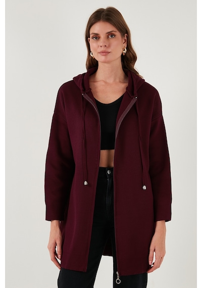 Lela Bayan Hırka 4616176 Bordo Bordo
