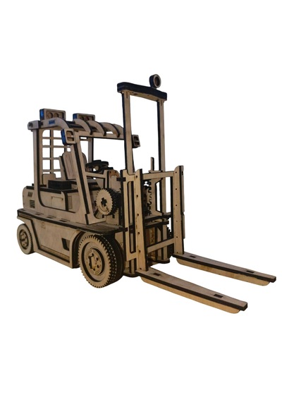 Ahşap Forklift Maketi