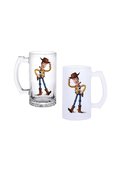 Toy Story Buzlu Ya Buzsuz Seçenekleriyle Bira Bardağı 001