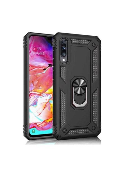 Huawei P Smart Pro 2019 Kılıf Zore Vega Kapak Siyah