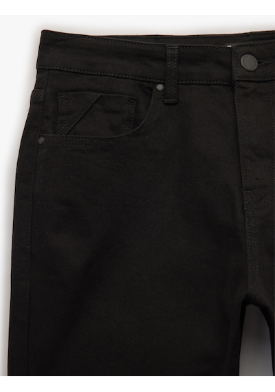 Koton Normal Bel Cep Detaylı Skinny Fit Jean Pantolon - Michael Jean Siyah 6wam40026nd Siyah Koton Normal Bel Cep Detaylı Skinny Fit Jean Pantolon - Michael Jean Siyah 6wam40026nd Siyah