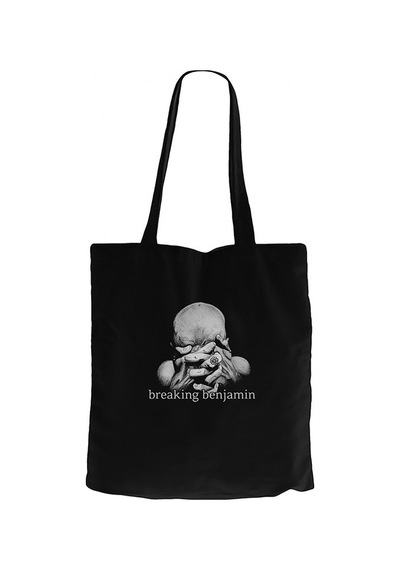 Breaking Benjamin We Are Not Alone Siyah Kanvas Bez Çanta Siyah