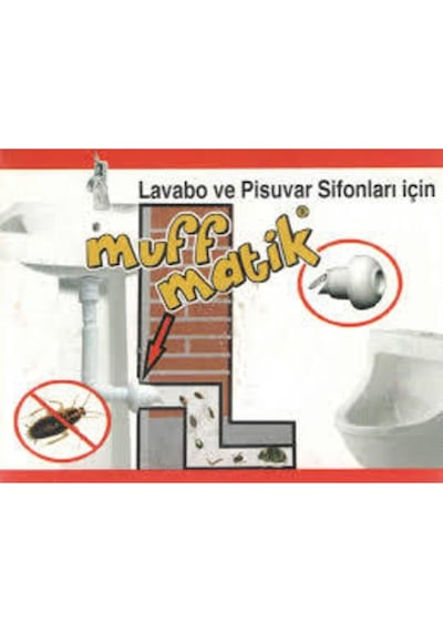 Kokumatik Gider Koku Önleyici Lavabo Sifonu Çekvalfi Adaptör Kokuya Ve Haşereye Son Diğer