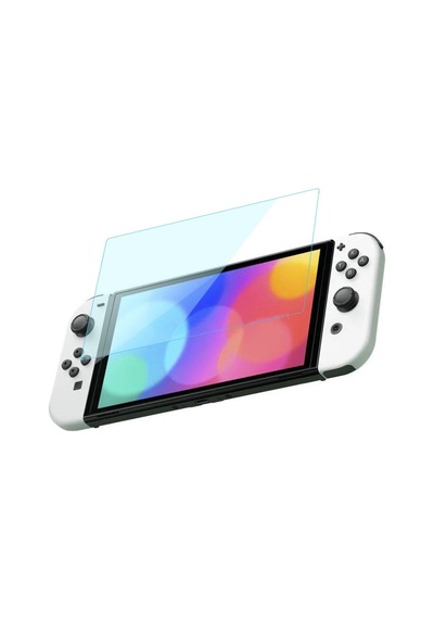 Pg-sw100 Switch Oled Temperli Hd Ekran Koruyucu Parmak İzi Ve Yağ Kirliliği Önleyici