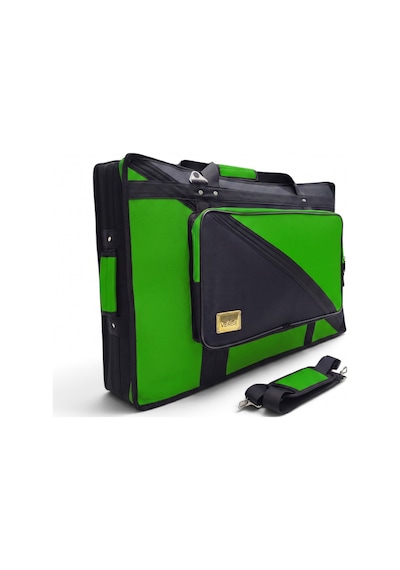 Xdj-rx3 Için Uyumlu Soft Case Taşıma Çantası Crossline Yeşil
