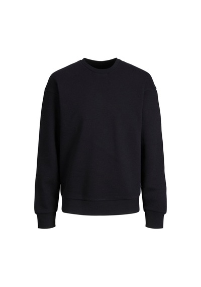 Jack & Jones Jack&Jones Bisiklet Yaka Siyah Erkek Sweatshirt 12208182 Siyah