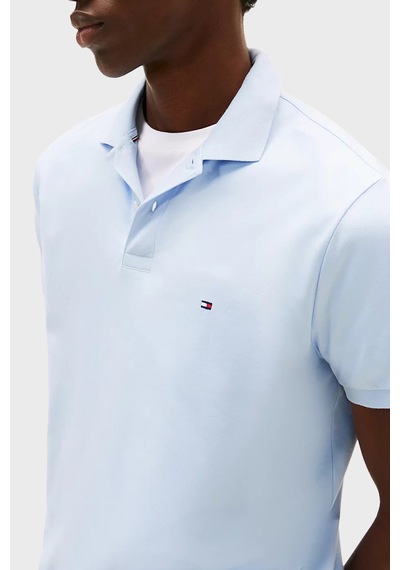 Tommy Hilfiger Erkek Polo Yaka T Shirt Mw0mw39994 C1o Açık Mavi Açik Mavi