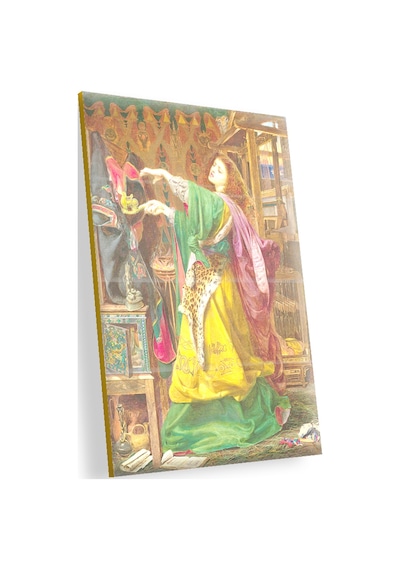 Cakasepetim Morgan Le Fay Kral Arthur'un Koruyucusu Cadı Ahşap Mdf Tablo
