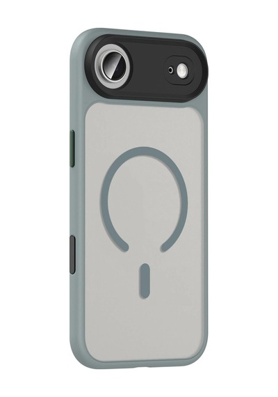 Joko Apple iPhone Uyumlu 17 Air Megane Magsafe Kapak - Titan Gri İtdark49267