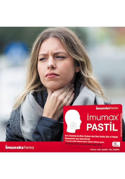Imuneks Imumax Pastil 12'Li 2 Adet