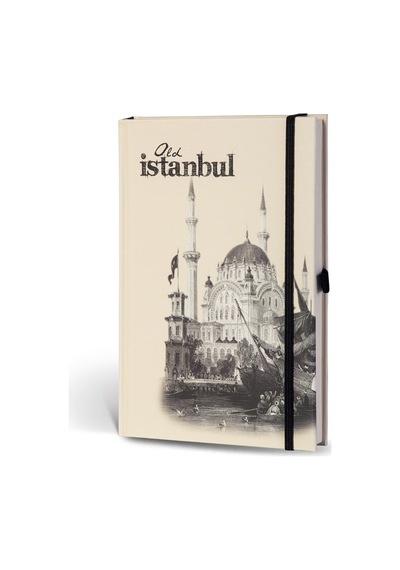 Eski İstanbul Journal Çizgili Last Dolmabahçe Cami