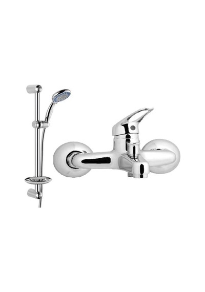 Erce Delta Model Banyo Bataryası ve Sürgülü Duş Takımı