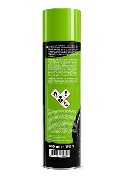 Fx35 Luster Lastik Parlatma Spreyi 600 Ml