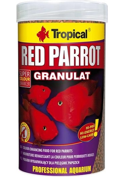 Tropical Red Parrot Granulat 250ml 100gr