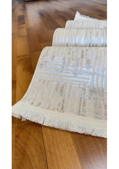 Denf Home Pamuk Taban Yumuşak Doku Özel Kesim Modern Salon Koridor Oturma Mutfak Halısı Kilim Yolluk Tycedd8b2790a423866804500 Gri
