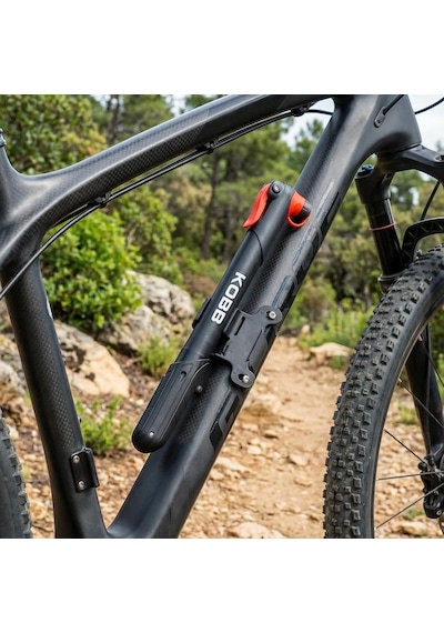 Kobb Kb21 87 Psı Bisiklet Lastik Şişirme Taşınabilir Mini El Pompası + Bisiklet Montaj Aparatı