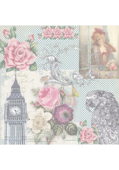 Artebella Mıxart Kolay Transfer 6024K Koyu Zemin 25X25 Cm