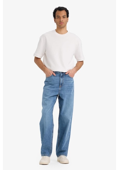 Defacto Baggy Fit Jean Pantolon E8422ax26spnm28 Mavi-nm28