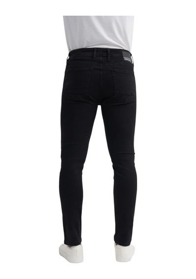 Parker Extra Slim Fit Non Denim Pantolon Normal Bel Normal Paça Siyah