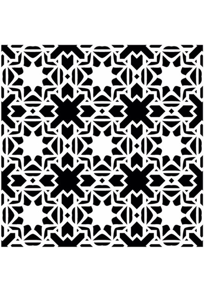 Home Decor Mini Stencıl Hdm-194 25X25