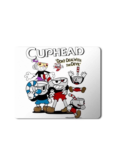Cuphead Dont Deal With The Devil 3 Baskılı Mousepad Mouse Pad