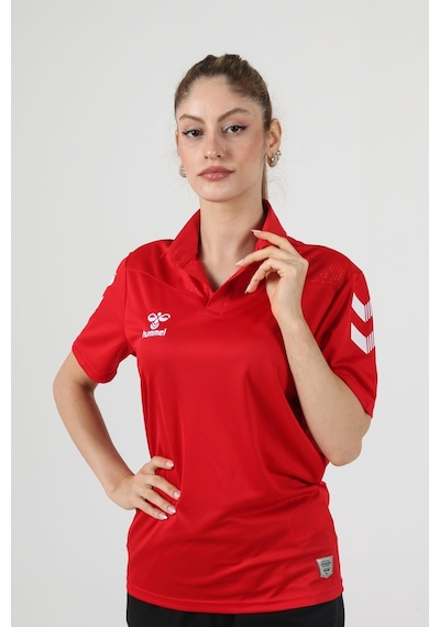 Hummel Oregon Kamp Tişört Kırmızı.