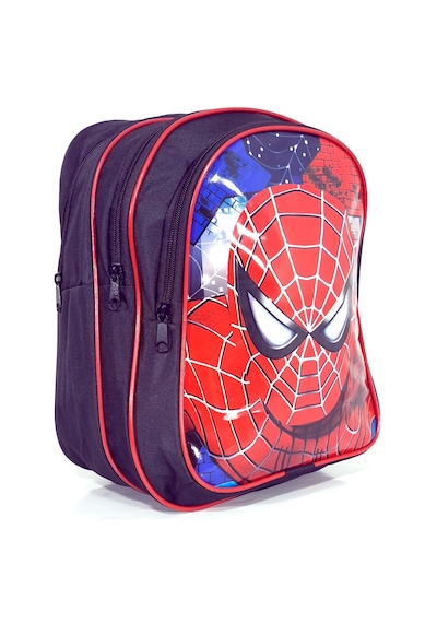 Spiderman Resimli Okul Çantası Beslenme Ve Kalemlik Siyah