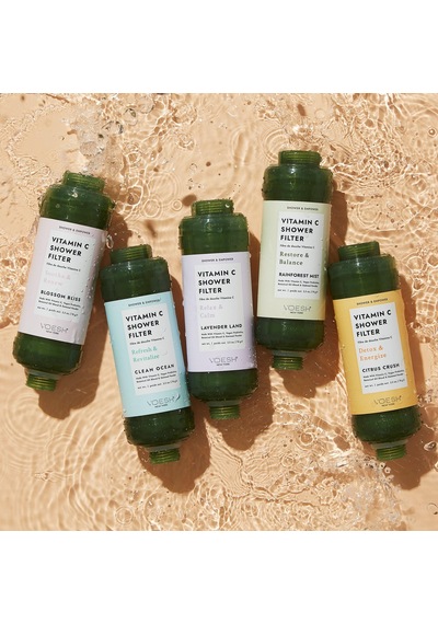 Voesh C Vitamini Duş Filtresi Aromaterapisi, Su Arıtıcı, Su Yumuşatıcı, Vegan Probiyotik, Spa Başlığı, Su Filtresi Self Care