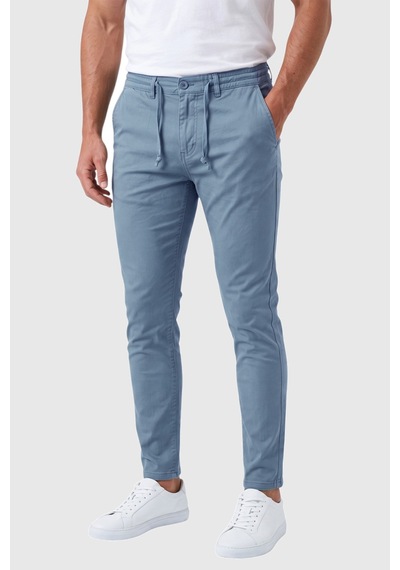 Deepsea Erkek Slim Fit Likralı Mavi Jogger Pantolon Beli Lastikli İpli Esnek Spor Pantolon 2700523 Deepsea Erkek Slim Fit Likralı Mavi Jogger Pantolon Beli Lastikli İpli Esnek Spor Pantolon 2700523