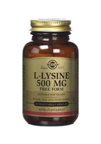 Solgar L-Lysine 500 Mg 50 Kapsül