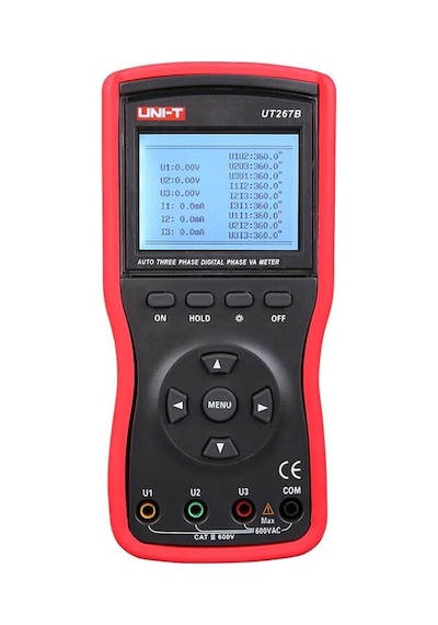 Unit Ut267b Akıllı Tip Üç Fazlı Dijital Voltampermetre