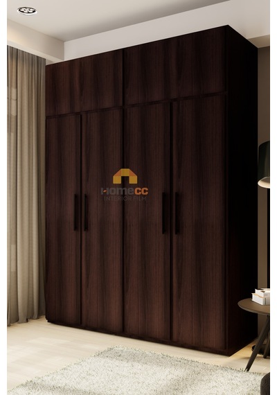 Koyu Ceviz Yapışkanlı Kaplama Folyo 120 Cm Mobilya, Duvar, Kapı, Mutfak İçin Kw312 - Kw312 120 X 500 Cm