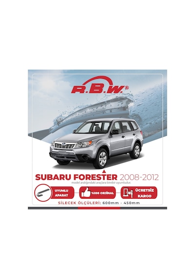 Rbw Subaru Forester 2008 - 2012 Ön Muz Silecek Takımı