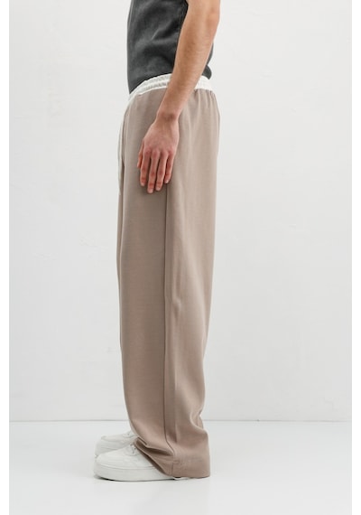 Vamos Baggy Fit Eşofman Alt V80-41 Vizon