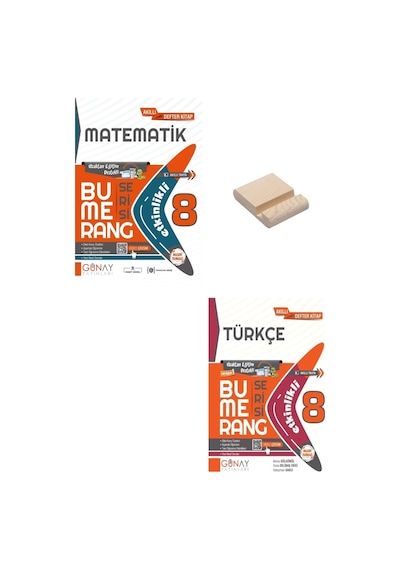 Lgs 8. Sınıf Bumerang Etkinlikli Defter Matematik Ve Türkçe