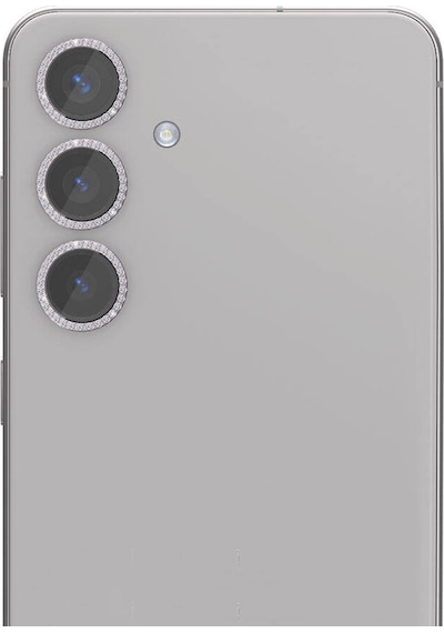 Galaxy   Uyumlu  S24 Zore Diamond Kamera Lens Koruyucu Cam Filmi-sarı Sarı
