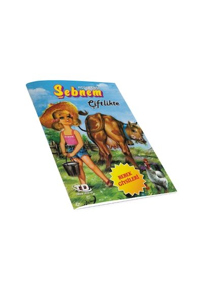 Şebnem Moda Serisi Kes-yapıştır Bebek Giydirme 5 Kitap