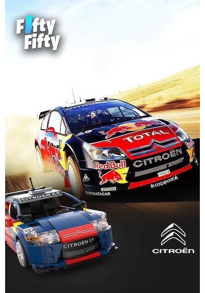 Cada Citroen C4 Wrc Uzaktan Kumandalı -c51078w 329 Parça Oyuncak Yapım Seti