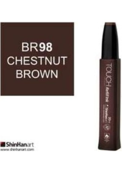 Touch Twin Marker Refill Ink 20Ml Br98 Chestnut Brown