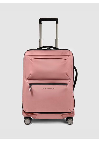 Piquadro Pembe Kabin Boy Çekçekli Kumaş Valiz Bv6377c2ow