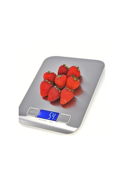 5 Kg/1gr Mutfak Tartısı Terazisi + Et Süt Mama Yoğurt Çorba Mayalama Gıda Yemek Termometresi Gri