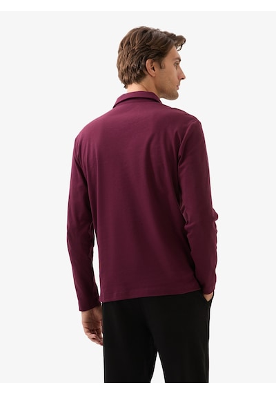 Erkek Polo Yaka T-shirt 40820 - Bordo Bordo