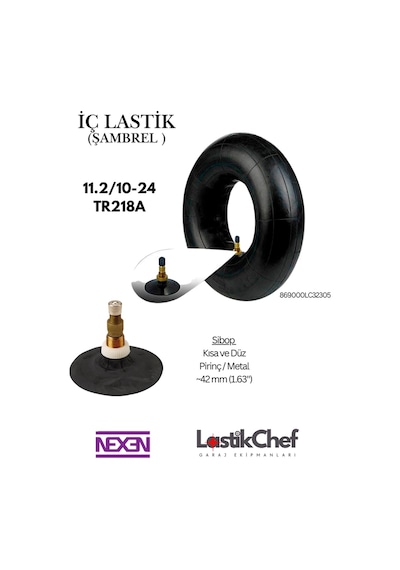 İç Lastik 11.2/10-24 Tr218a - Zirai