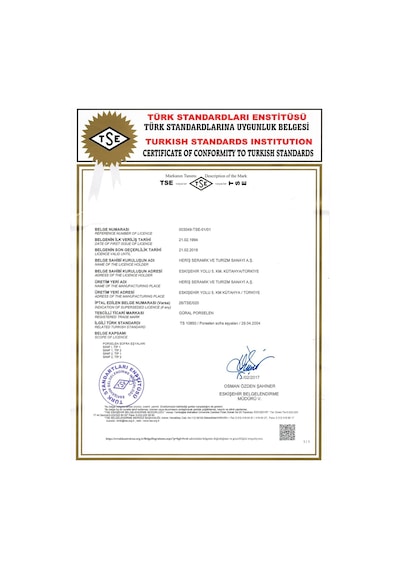 Güral Porselen 4 Parça Türk Kahvesi Takımı