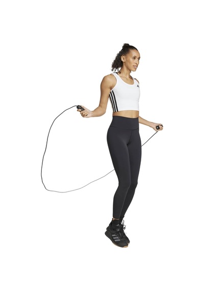 Jf8916-k Adidas We 3s Crop Tank Kadın T-shirt Beyaz Jf8916-k Beyaz