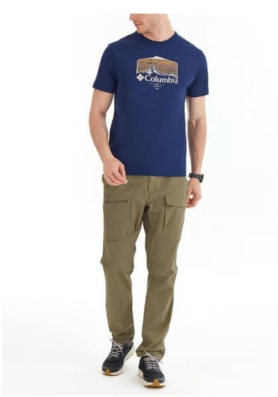 Columbia Cs0237-464 Tshirt Çok Renkli